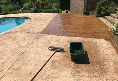 Concrete and Paver Sealing